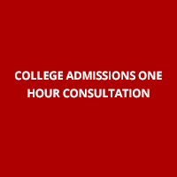 College Admissions One Hour Consultation