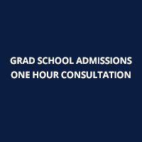 Graduate School Admissions One Hour Consultation