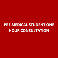 Pre-Medical Student One Hour Consultation